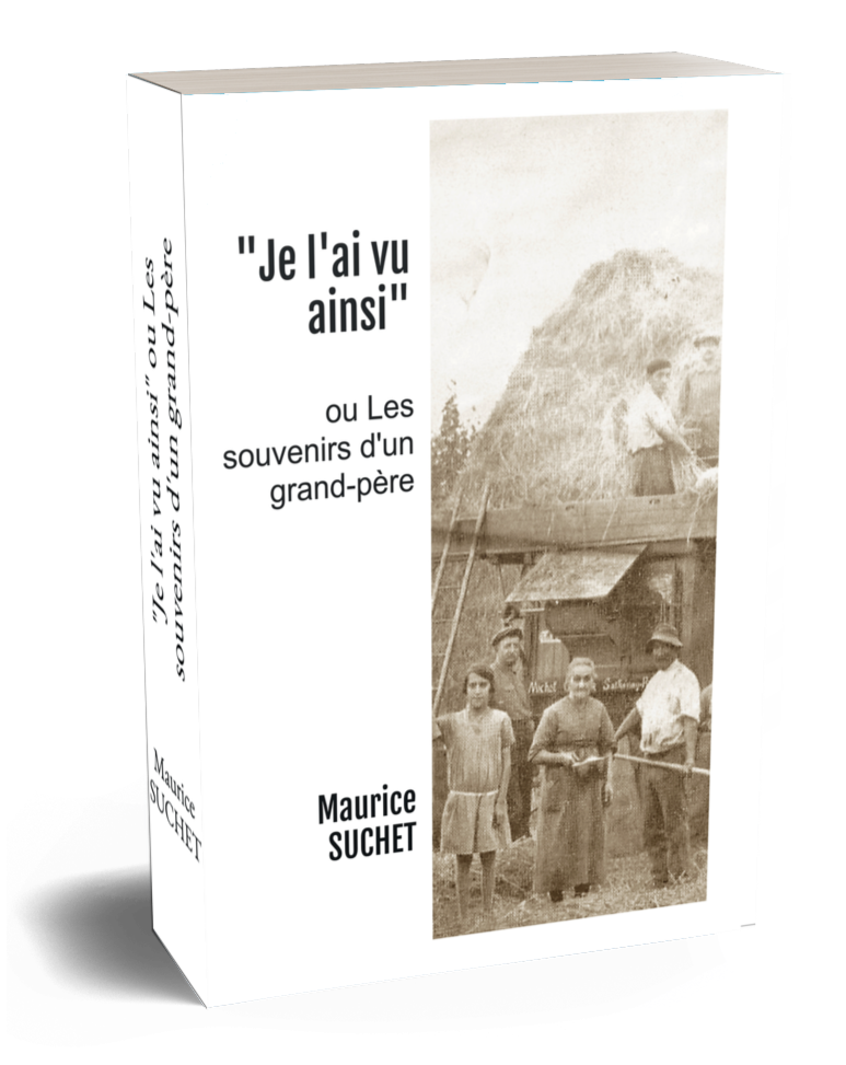 Couverture des Mémoires de Maurice Suchet